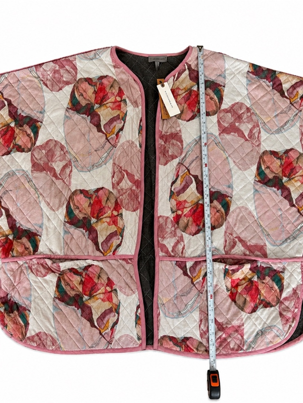 Anthropologie Watercolor Floral Kimono - Picture 5 of 12